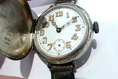 Lot 81 - A silver Rolex wristwatch
