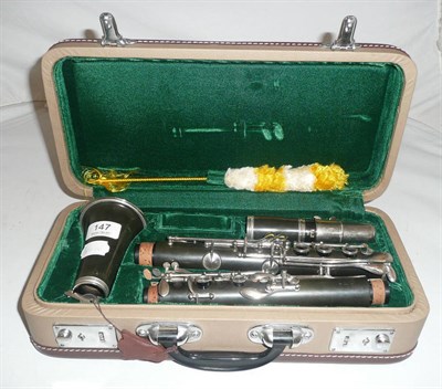 Lot 147 - Cased Clarinet, 'B&B England'