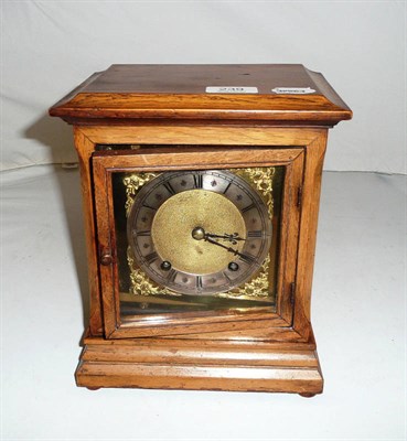 Lot 239 - A striking mantel clock, movement stamped, W&H