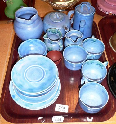 Lot 244 - A quantity of Baron Barnstaple teaware and a terracotta tea cup