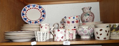 Lot 267 - Quantity of Emma Bridgewater Pottery including plates, cereal bowls, teapot, mugs etc