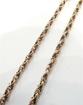 Lot 294 - A fancy link chain