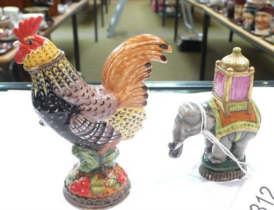 Lot 312 - A halcyon days cockerel scent and an elephant seal