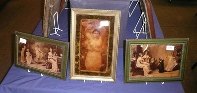 Lot 446 - Three framed chrystoleums