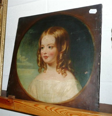 Lot 470 - After William Edward Frost, portrait of a small girl, unframed