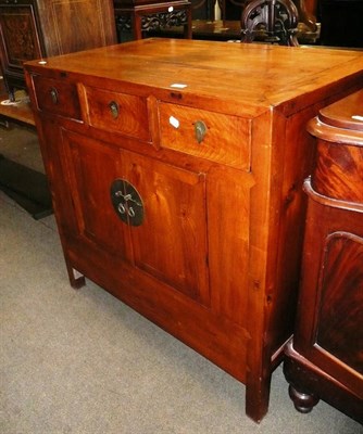 Lot 536 - Hardwood cabinet