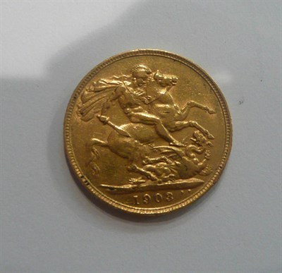 Lot 11 - A full sovereign dated 1903