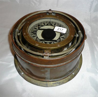 Lot 217 - Ship's compass