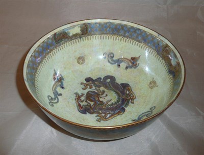 Lot 220 - Wedgwood 'Dragon' lustre bowl, Z4831