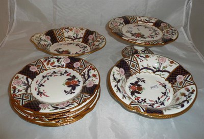 Lot 223 - Adderley's 'Old Chelsea' part dessert service