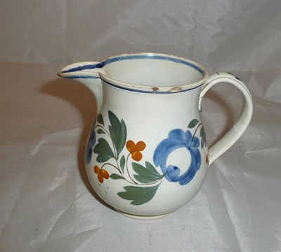 Lot 280 - A pearlware jug