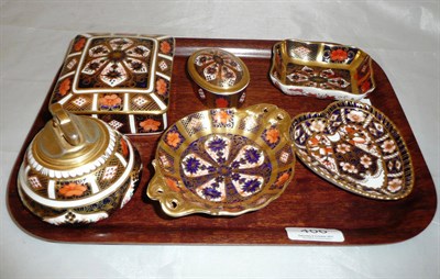 Lot 406 - Six pieces of modern Royal Crown Derby