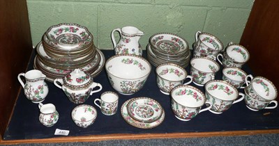 Lot 440 - A collection of Coalport Indian Tree tea and dinner ware