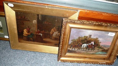 Lot 554 - Three small oils