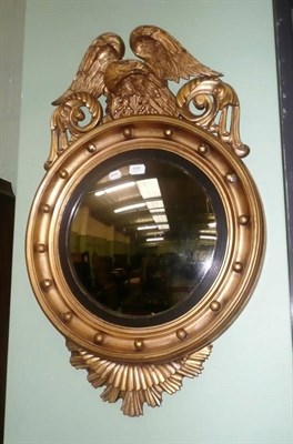 Lot 656 - Regency convex mirror