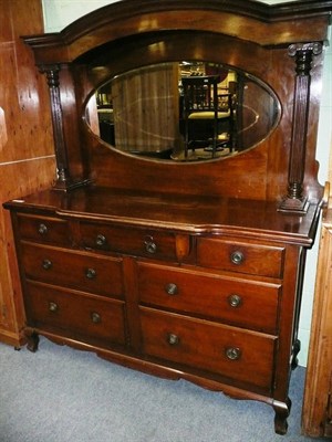 Lot 661 - Mirror-backed sideboard