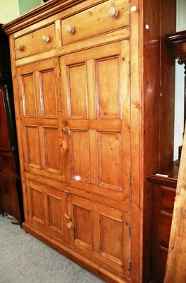 Lot 662 - Irish pine 'larder' unit (converted)