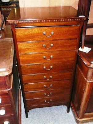 Lot 680 - Edwardian street music cabinet