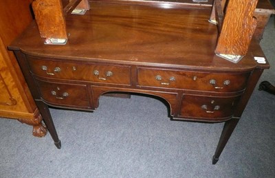 Lot 683 - 19th century dressing table/sideboard