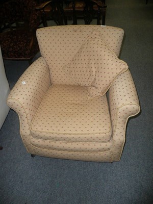 Lot 710 - Upholstered armchair