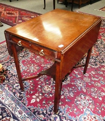 Lot 730 - Mahogany Pembroke table