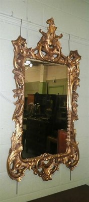 Lot 731 - Gilt mirror