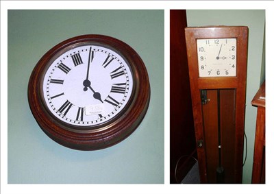 Lot 738 - Gledhill master clock and slave