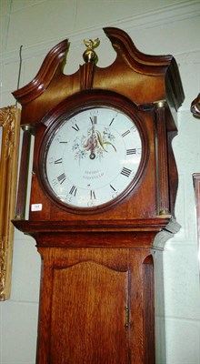 Lot 788 - A thirty hour longcase clock, dial signed 'Sam Hill, Sheffield'