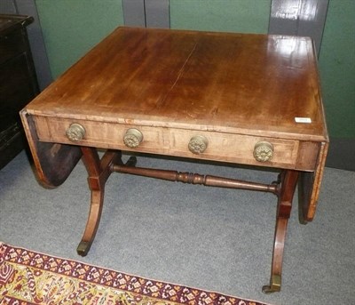 Lot 803 - Georgian sofa table