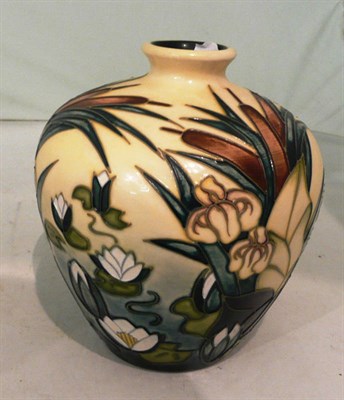 Lot 56 - A modern Moorcroft 'Lemia' vase (boxed)