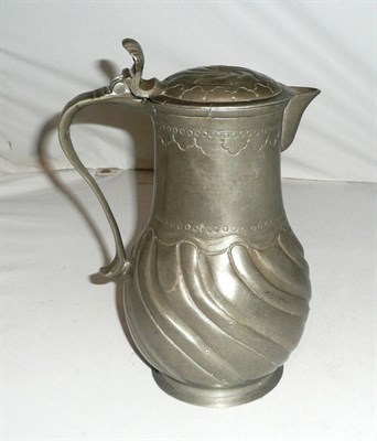 Lot 86 - Pewter jug