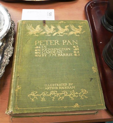 Lot 123 - J.M. Barrie, Peter Pan in Kensington Gardens from The Little White Bird, colour illustrations...