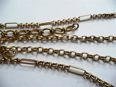 Lot 309 - Three assorted chains