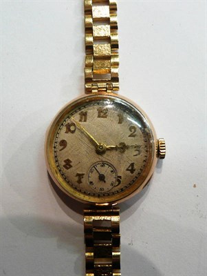 Lot 329 - A 9ct gold Rolex wristwatch