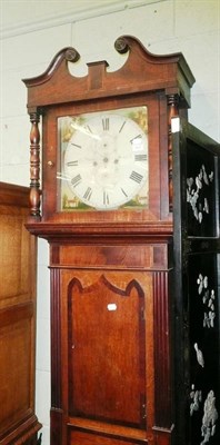 Lot 424 - Longcase clock Thomas Rhodes, Kendal