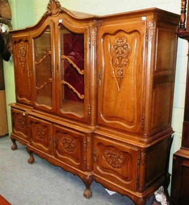 Lot 425 - Dutch style display cabinet