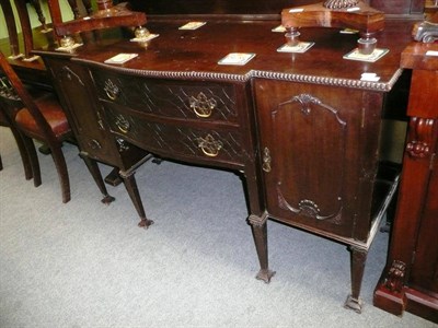 Lot 439 - Edwardian mahogany sideboard