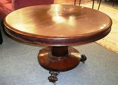 Lot 459 - Victorian mahogany breakfast table
