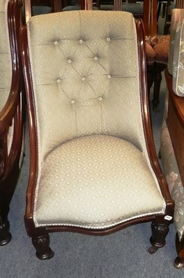 Lot 482 - Elbow chair without arm