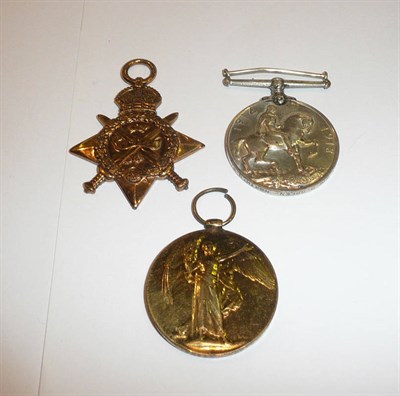 Lot 5 - Three World War I medals, without ribbons