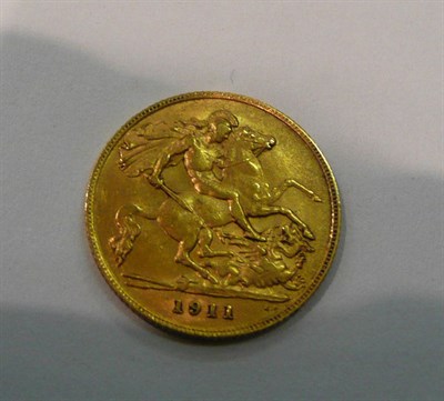 Lot 7 - A half sovereign, 1911