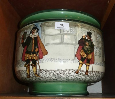 Lot 80 - Large Doulton Series Ware jardiniere, decorated by 'NOK', 'D2320'