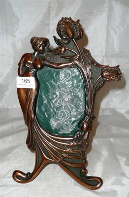 Lot 165 - An Art Nouveau picture frame