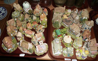 Lot 173 - Approximately forty small Lilliput Lane model cottages