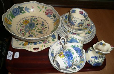 Lot 219 - Quantity of Mason's assorted china