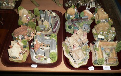 Lot 227 - Twelve Lilliput Lane model cottages