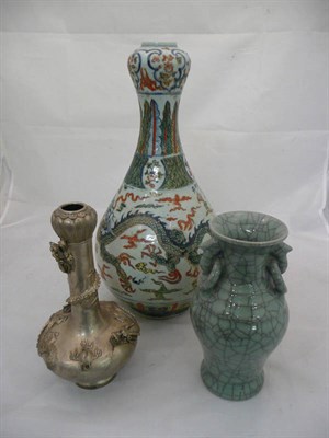 Lot 281 - Eight assorted Eastern vases