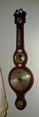 Lot 299 - Oak cased wheel barometer