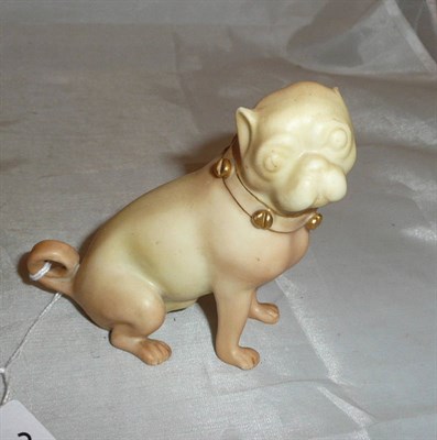 Lot 310 - A Royal Worcester pug