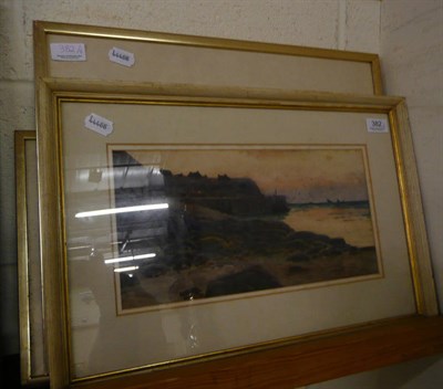 Lot 382 - Four various watercolours